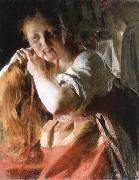 Anders Zorn Margin oil painting on canvas